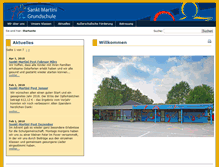 Tablet Screenshot of grundschule-veert.de